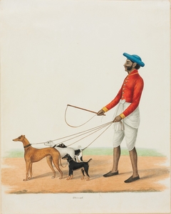 The Dog Wallah by anonymous painter