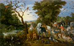 The Entry of the Animals into Noah's Ark by Jan Brueghel the Elder