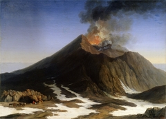 The Eruption of Etna by Jacob Philipp Hackert