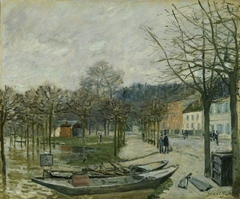 The Flood at Port Marly by Alfred Sisley