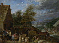 The Four Seasons (Autumn) by David Teniers the Younger