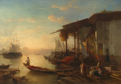 The Golden Horn, Constantinople by Jacob Jacobs