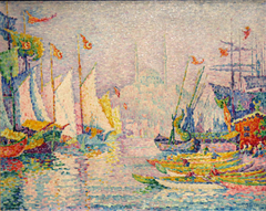 The Golden Horn. Morning by Paul Signac