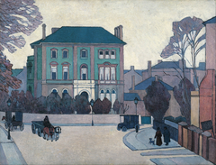 The green house, St John's Wood by Robert Bevan