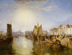 The Harbor of Dieppe by Joseph Mallord William Turner