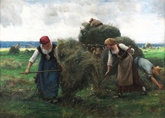 The Hay Harvester (Grohmann) by Julien Dupré