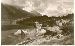 The Hintersee near Berchtesgaden by Johann Gottfried Steffan