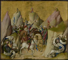 The Meeting of the Three Kings, with David and Isaiah (recto); The Assumption of the Virgin (verso) by Master of the Saint Bartholomew Altarpiece