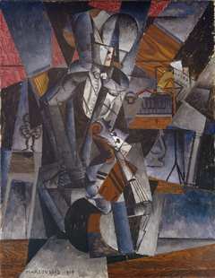 The Musician by Louis Marcoussis