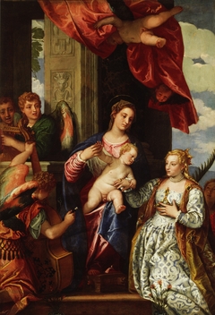 The Mystic Marriage of St. Catherine by Paolo Veronese