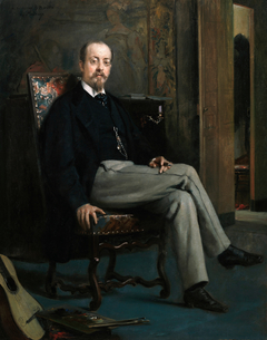 The Painter Benito Soriano Murillo by Raimundo de Madrazo y Garreta