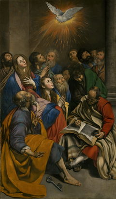 The Pentecost by Juan Bautista Mayno