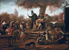 The Quack by Jan Steen