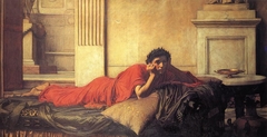 The Remorse of the Emperor Nero after the Murder of his Mother by John William Waterhouse