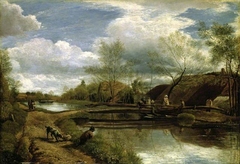 The River Kennet, near Newbury by John Linnell