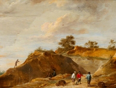 The Sand Quarry by David Teniers the Younger