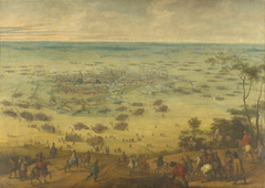 The Siege of Kortrijk, 1648 by Peter Snayers