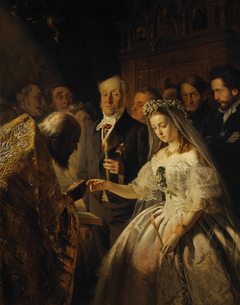 The Unequal Marriage by Vasili Pukirev