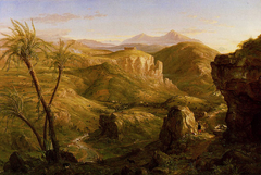 The Vale of Calatafimi and Temple of Segesta, Sicily by Thomas Cole