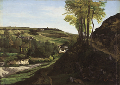 The Valley of Ornans by Gustave Courbet