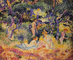 The Wood by Henri-Edmond Cross