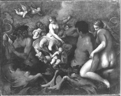 Thetis auf dem Meere by Palma il Giovane