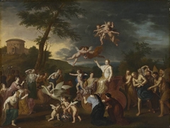 Triumphzug der Venus by Gerard Hoet