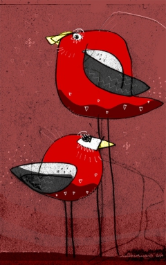 Two Birds by Milan Rubio