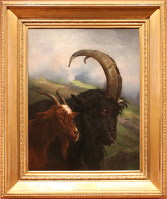 Two Goats by Rosa Bonheur