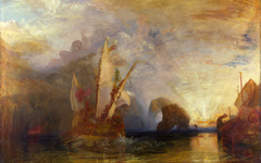 Ulysses deriding Polyphemus by Joseph Mallord William Turner