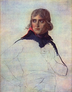 Unfinished Portrait of General Bonaparte by Jacques-Louis David