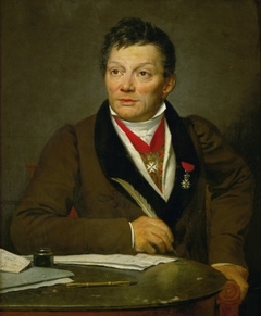 Portrait of French archaeologist Alexandre Lenoir by Jacques-Louis David