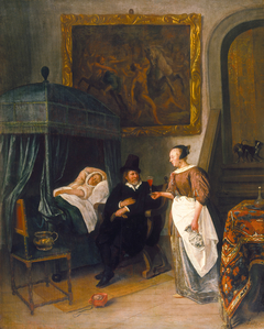 The Doctor's Visit by Jan Steen