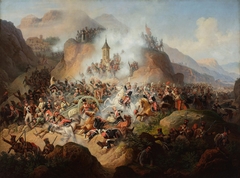 Battle of Somosierra by January Suchodolski