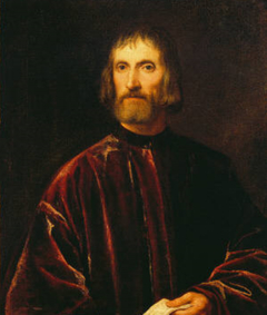 Ritratto di andrea de Franceschi by Titian