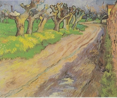 Path with trimmed willow-trees by Vincent van Gogh