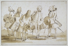 Venetiaanse pantoffelparade by Giovanni Battista Tiepolo