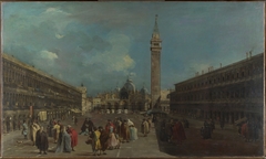 Venice: Piazza San Marco by Francesco Guardi