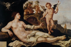 Venus and Cupid by Maerten van Heemskerck