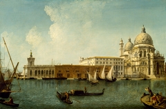 View of the Dogana and Santa Maria della Salute by Michele Marieschi