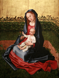 Virgin in a Garden by Master of the Legend of the Magdalen