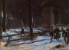 Washington Square by Everett Shinn