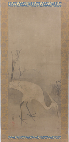 White Heron (Shirosagi zu) by Tawaraya Sōtatsu