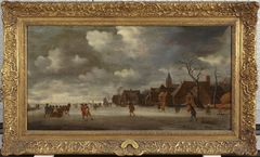 Winter Scene by Jan Abrahamsz Beerstraaten