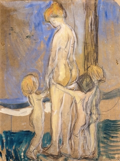 Woman with Children by Edvard Munch