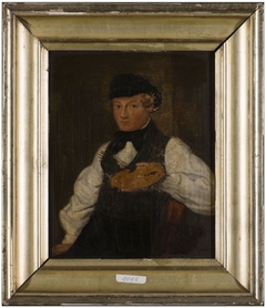 Zelfportret van Hendrik Schaaff by Hendrik Schaaff