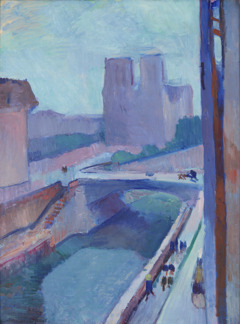 A Glimpse of Notre-Dame in the Late Afternoon by Henri Matisse