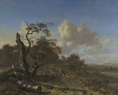 A Landscape with a Dead Tree by Jan Wijnants