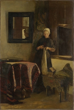 A Sunny Corner by Christoffel Bisschop