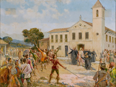 Abjuration of the King - The Acclamation of Amador Bueno by Oscar Pereira da Silva